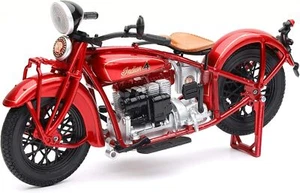 New-Ray 1930 Indian 4 Red 1/12 Diecast Motorcycle Model 58223 - Picture 1 of 1