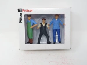 Preiser G 45028 Delivery Men Dock Workers Cargo Personnel Men People Figure Set - Picture 1 of 6
