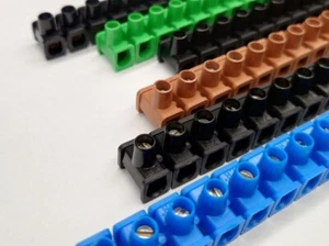 Lüsterklemmen Dosenklemmen Elastic Riegel 2,5 mm² 12 polig versch. Farben REV✅ - Bild 1 von 7