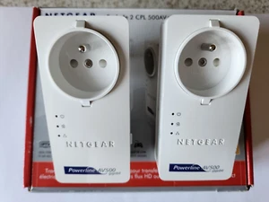 CPL NETGEAR PACK DE 2 cpl 500AV+NANO - Photo 1/11