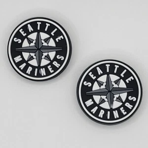 Equipo de béisbol MLB Seattle Mariners para dijes de zapatos Crocs - 2 piezas - Imagen 1 de 1
