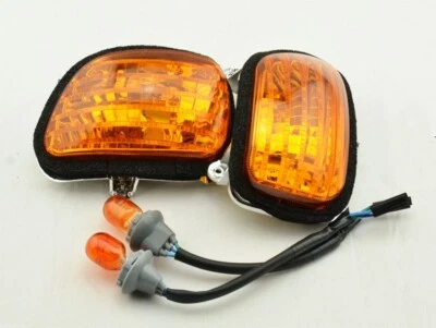 Luces de giro delanteras naranja carcasa de lente para Honda Goldwing GL1800 2001-2017 Foto 1 de 3