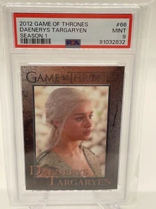 Game of Thrones 2012 Season 1 Daenerys Targaryen #66 PSA 9 Rookie Debut - Picture 1 of 1