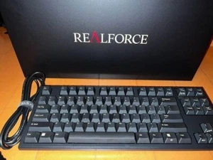 Realforce R3S Tastatur kabelgebunden Tenkeyless 45g englisches Layout R3SD11 JAPAN GEBRAUCHT - Bild 1 von 12