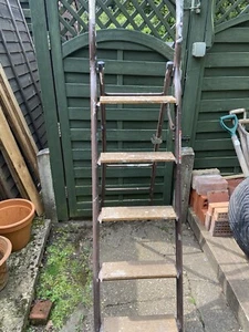 PAINTER & DECORATOR 5 RUNG STEP LADDER - Picture 1 of 8