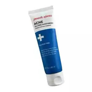 2- PACK Peach Slices Acne Oil-Free Moisturizer 2.82oz./80ml Exp 10/2025 - Picture 1 of 2