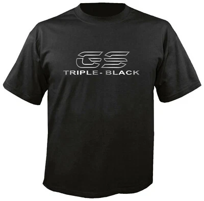 T-Shirt für BMW R1250GS Fans Triple Black F800GS F850GS R1200GS Gr: M - 3XL - Bild 1 von 2