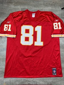 NFL Kansas City Chiefs WR Jeremy Horne #11 Camiseta de Fútbol Rojo Talla 2XL Punta de Flecha - Imagen 1 de 9