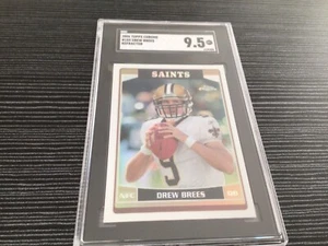 2006 Topps Chrome Rifrattore Drew Brees #155 SGC 9,5 - Foto 1 di 3