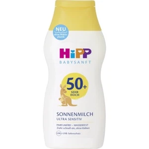 HiPP Sun Baby sunblock sunscreen lotion 200ml SPF 50+ Made in Germany FREE SHIP - Picture 1 of 1