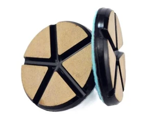 3" Ceramic Transitional Diamond Concrete Grinding Polishing Pads Tooling Tools - Picture 1 of 10