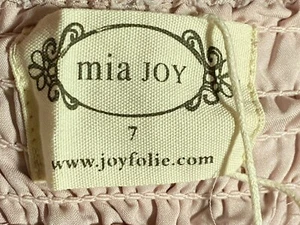 $78 Mia Joy Joyfolie Lilya Square Neck Puff Sleeve Hi-Low Dress | Lilac Fog - Picture 1 of 27