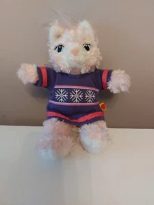 Build a Bear Pink Heart Cat Kitten Sparkly Tail Soft Plush Toy Smallfrys - Foto 1 di 4