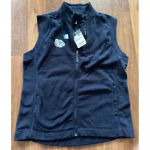 Gonzaga Bulldogs Vest Full Zip Mens size XL Pocket Blue NEW WITH TAGS - Picture 1 of 6