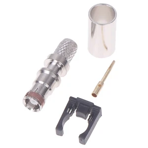 Fakra Female 50-3 RAL 9001 Fakra Connector RF Coaxial Wire Connectors For RG5 _t - Picture 1 of 24