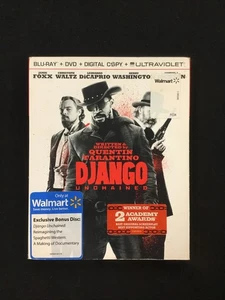 Django Unchained Blu-ray 2012 Tarantino Foxx DiCaprio Washington FREE SHIP - Picture 1 of 5