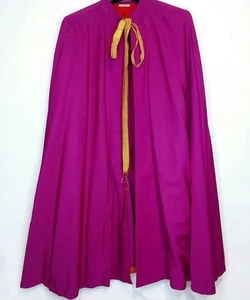 (Flaws) Vintage The House Of Hansen Vestments Clerical Cape Purple J.J Moriarty - Picture 1 of 10