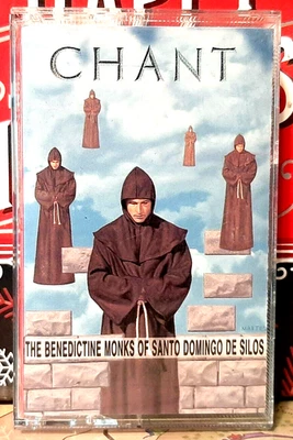 CHANT / THE BENEDICTINE MONKS OF SANTO DOMINGO DE SILOS CASSETTE ~ 1994 ANGEL - Image 1 of 2