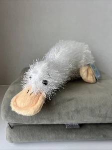 Ganz Webkinz Googles HM021 White Platypus New With Tag (READ Description) - Picture 1 of 13