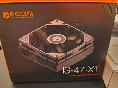 IS-47-XT 47mm Height Low Profile CPU Cooler 4 Heatpipes CPU Air Cooler for HT... - Image 1 of 2