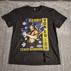 Powertown Kerry The Claw Von Erich Texas Warrior Wrestling T-Shirt Größe Large  - Bild 1 von 6