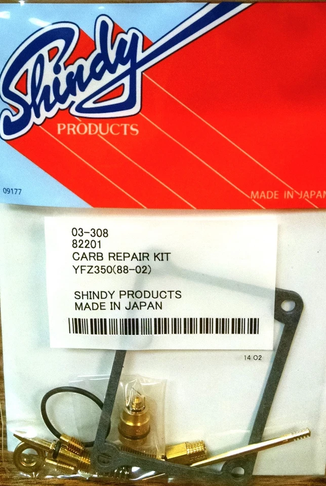 Kit de reconstrução de carburador Yamaha YFZ350 Banshee 350 '88-06 2 tempos - Imagem 1 de 1