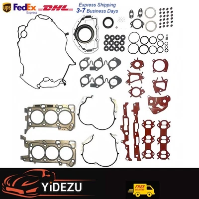 Full Head Gasket set For Nissan Infiniti 3.0T V6 Diesel V9X 10101-00Q0M 2010-17 - Image 1 of 4