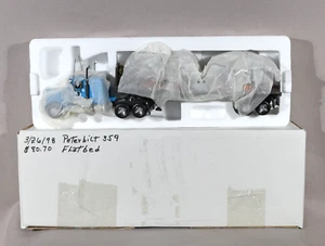 Matchbox Peterbilt 359 Flatbed Transporter KS192 SA-M Scale 1:58 Never Displayed - Picture 1 of 3