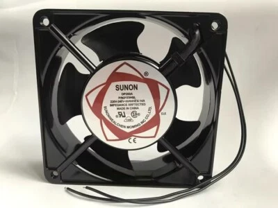 NEW SUNON 12038 DP200A P/N2123HSL 220V-240V 0.14A High temperature resistant fan - Image 1 of 3