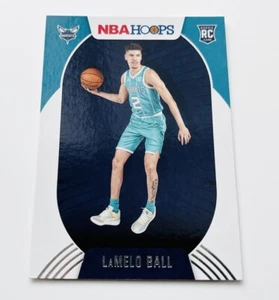 LaMelo Ball RC 20-21 NBA Hoops-Rookie #223-Charlotte Hornets - Picture 1 of 2