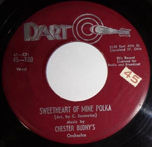 Chester Budny 45 RPM - Sweetheart Of Mine Polka / Katy's Polka E5 - Picture 1 of 2
