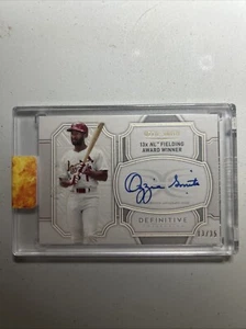 2020 Definitive Ozzie Smith Auto /35 - Picture 1 of 2