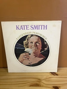 Kate Smith – A Legendary Performer 1978 CPL1-2661 PROMO LP VG EX - Picture 1 of 6