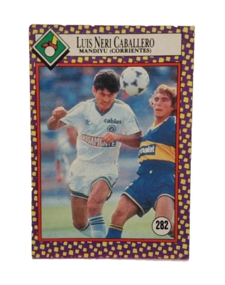 Pegatina Cromy Argentina 1993 Luis Neri Caballero Mandiyu-Paraguay #282 Foto 1 de 3