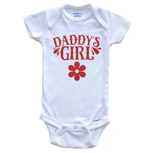 Daddy's Girl Baby Girl Cute One Piece Baby Bodysuit - Picture 1 of 2