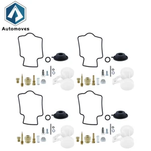 Kit de reparación de 4x carburador flotador de diafragma para KAWASAKI Zx6R Zx600 ZZR600 NUEVO - Imagen 1 de 13