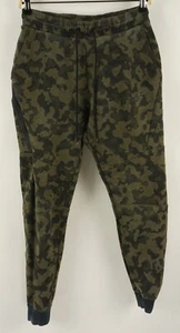 Nike Sportswear NSW Para hombres Pequeño x 27" Verde Camuflaje Tejido Elástico Rendimiento Jogger - Imagen 1 de 11