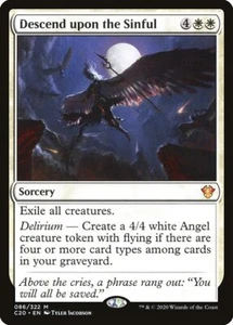 1x Descend upon the Sinful NM Eng MTG - Commander 2020 - Bild 1 von 1