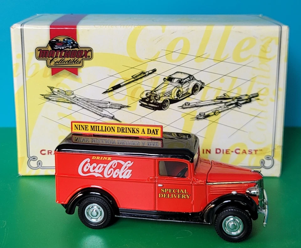 Matchbox Collectibles 1937 Coca Cola GMC Van Ypc02-m