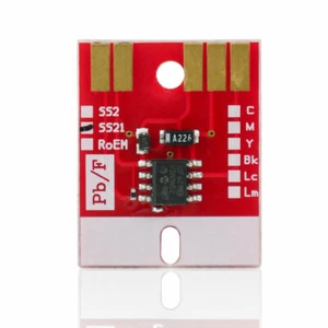 Chip permanente reset automatico per inchiostri Mimaki® JV33 | CJV30 | JV5 SS21 CMYK LC LM - Foto 1 di 53