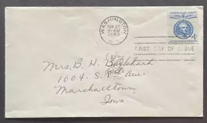 US 1959 FDC Sc#1125 Jose de San Martin Washington DC Marshalltown - Picture 1 of 2