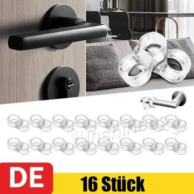 16x Tür Türgriff Stopper Fenster Griff Tür Klinke Puffer Wand Schutz Gummi - Bild 1 von 4