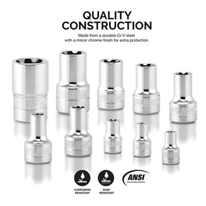 Best External E Torx Plus Socket Set Industrial European Auto Star BMW Porsche - Picture 1 of 5