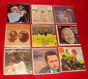 9 Vintage SEALED 1960's 7" Jukebox Promo Records w/ Title Labels - Garwin Sales - Picture 1 of 11