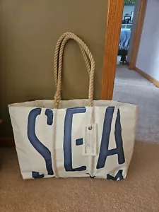 Sea Bags Maine Large Insignia Tote Bag New - Picture 1 of 7