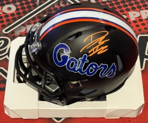 DJ Lagway Signed Riddell Speed Mini Helmet Black JSA Autograph Orange Gators QB - Picture 1 of 5