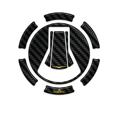 RESIN BIKE Adesivi Moto Guzzi V100 Mandello 2023 Tappo Serbatoio Resinati 3d compatibile