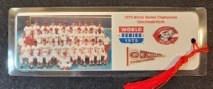 MLB World Series Champion Bookmark - Hand Made - Choose Year/Team - 5 ml - 8 x 3 - Picture 1 of 121
