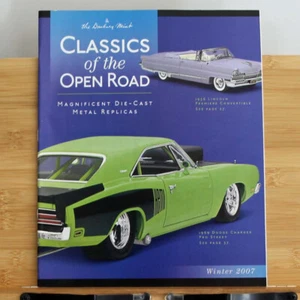 The Danbury Mint Classics of the Open Road Die-cast Car Catalog Winter 2007 - Picture 1 of 3