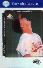 1999 SP Top Prospects Arkansas Travelers Baseball Card #GF13 J.D. Drew